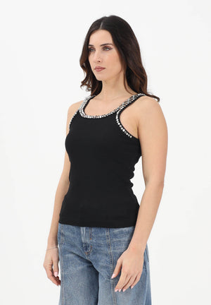 PINKO Canotta CORIANDOLI nera da donna 104109A35Y Z99 PINKO 