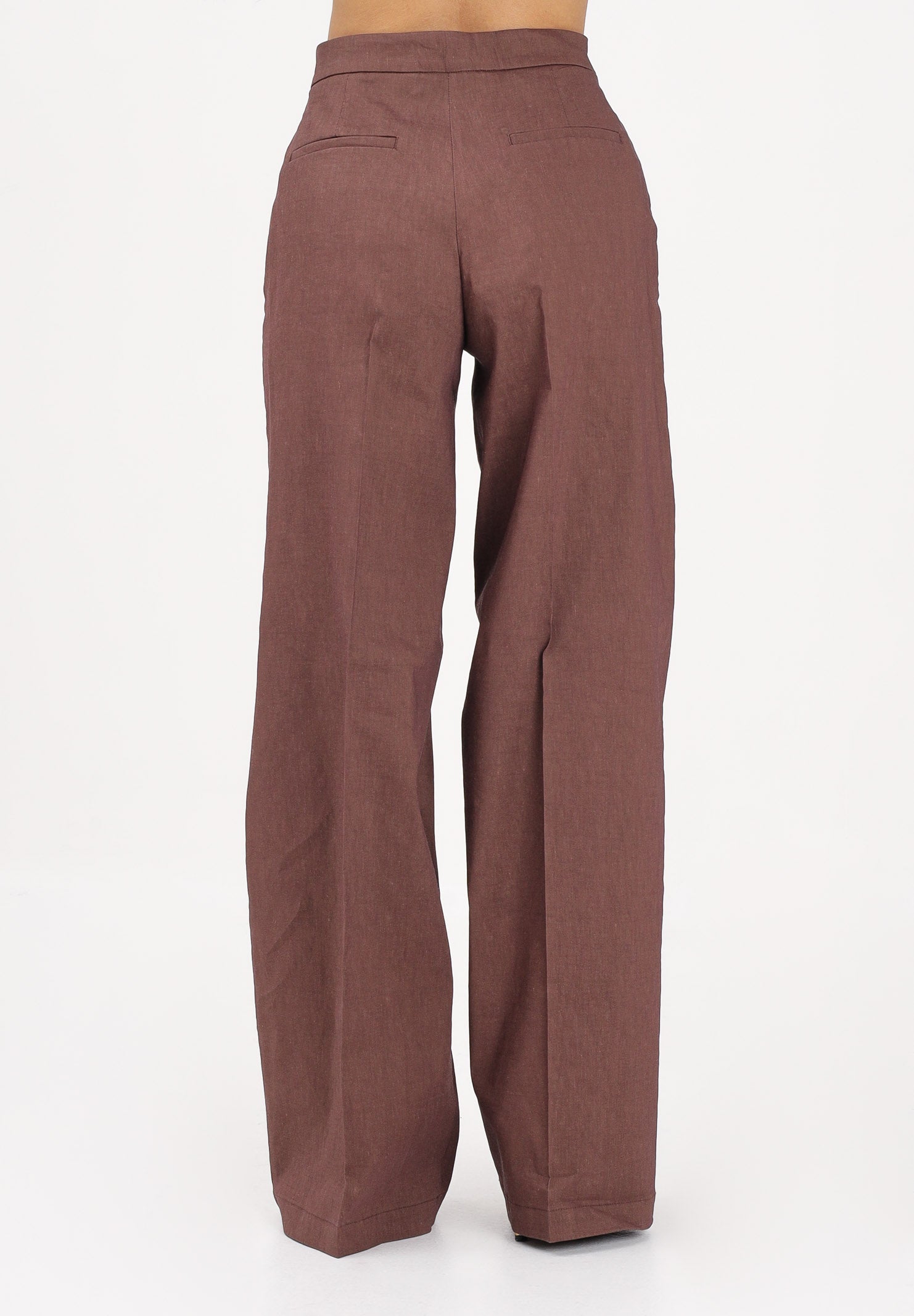 PINKO Pantalone elegante marrone da donna 104929A34I L78 PINKO 