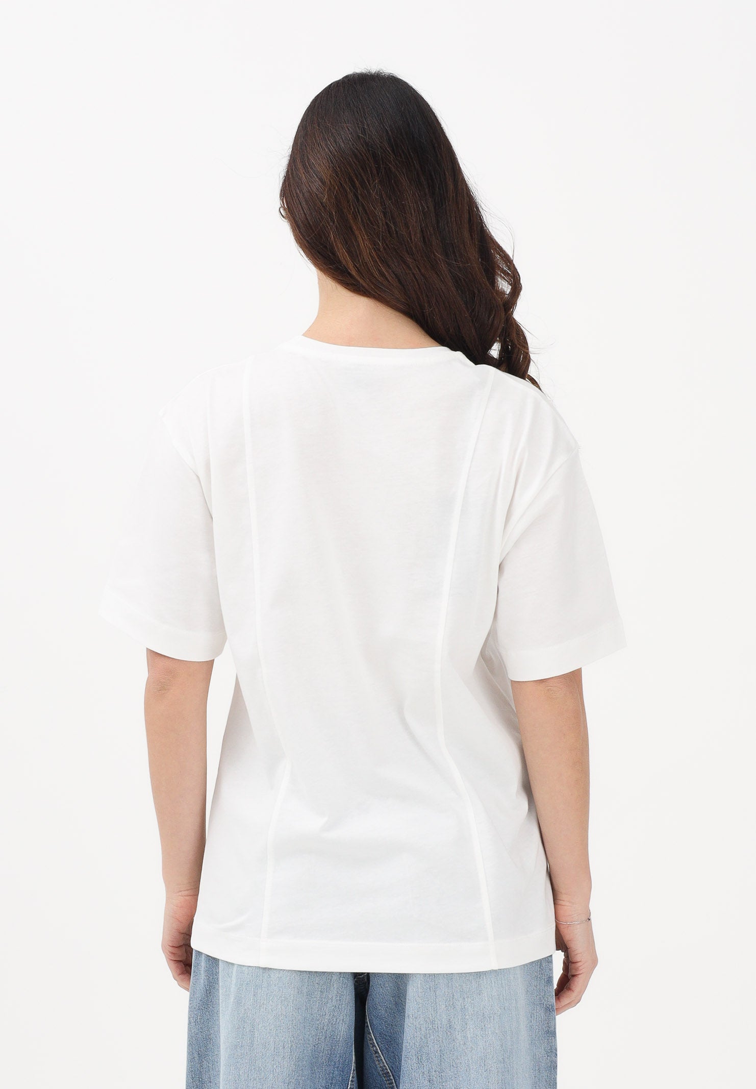 PINKO T-shirt a manica corta TORTINO bianca da donna 105665A326 Z05 PINKO 