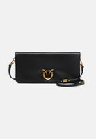 PINKO Pochette Love Bag Click Soft Horizontal nera da donna 106022A0QO Z99Q PINKO 
