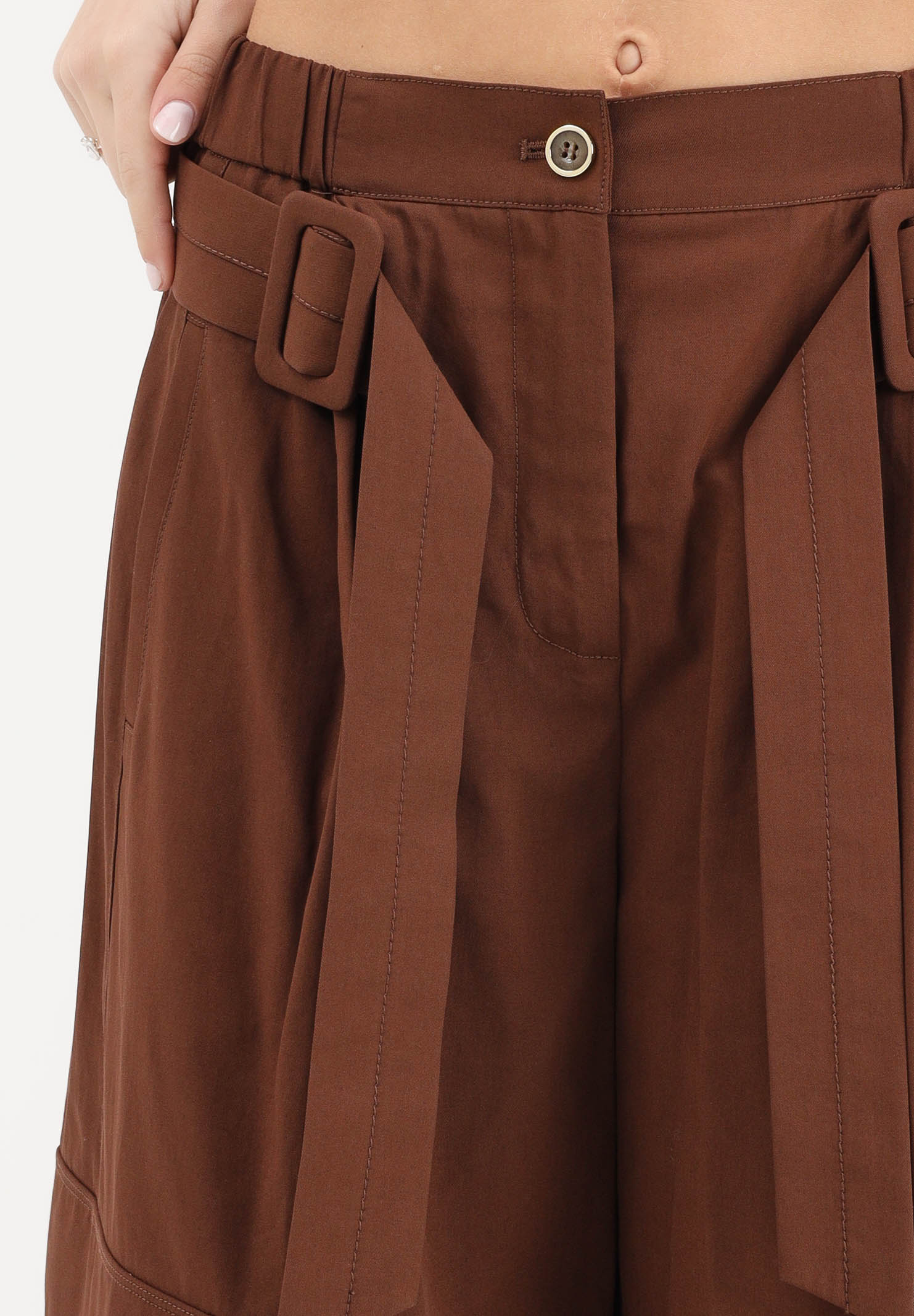 PINKO Bermuda PATRICIA marrone da donna 106152A2ER L78 PINKO 