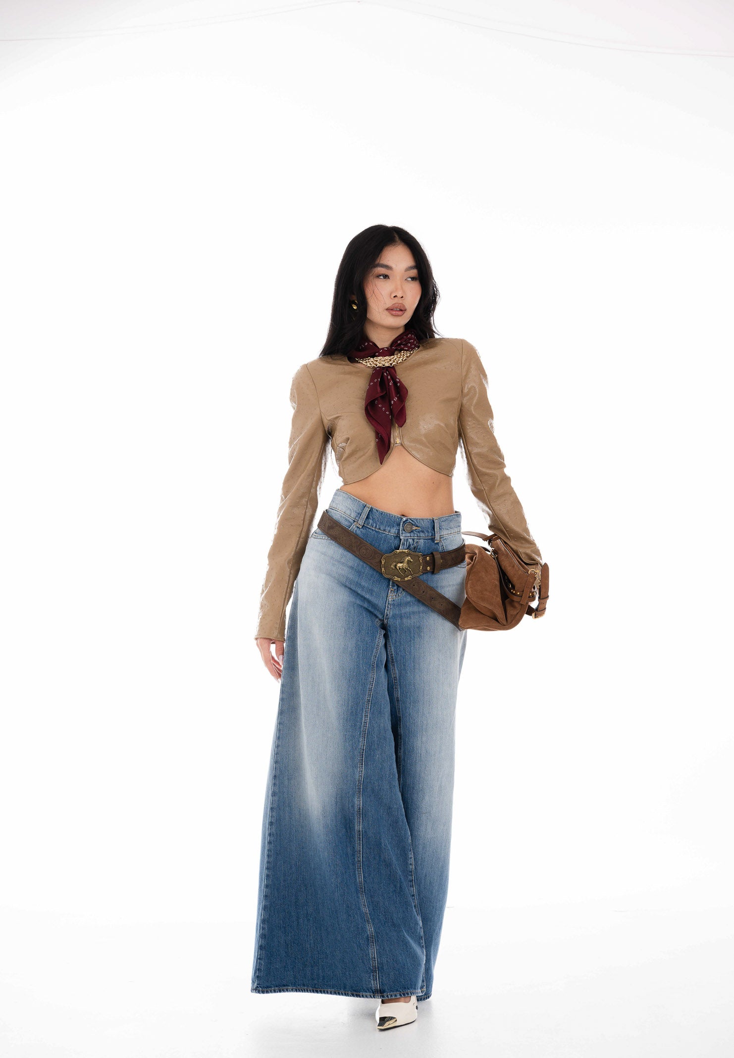 PINKO Jeans WINONA in denim medio da donna 106228A323 PJO PINKO 
