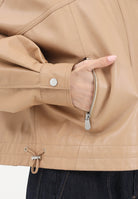 PINKO Giubbotto in pelle BAILEE BLOUSON beige da donna 106235A31Y D41 PINKO 