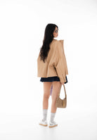 PINKO Giubbotto in pelle BAILEE BLOUSON beige da donna 106235A31Y D41 PINKO 