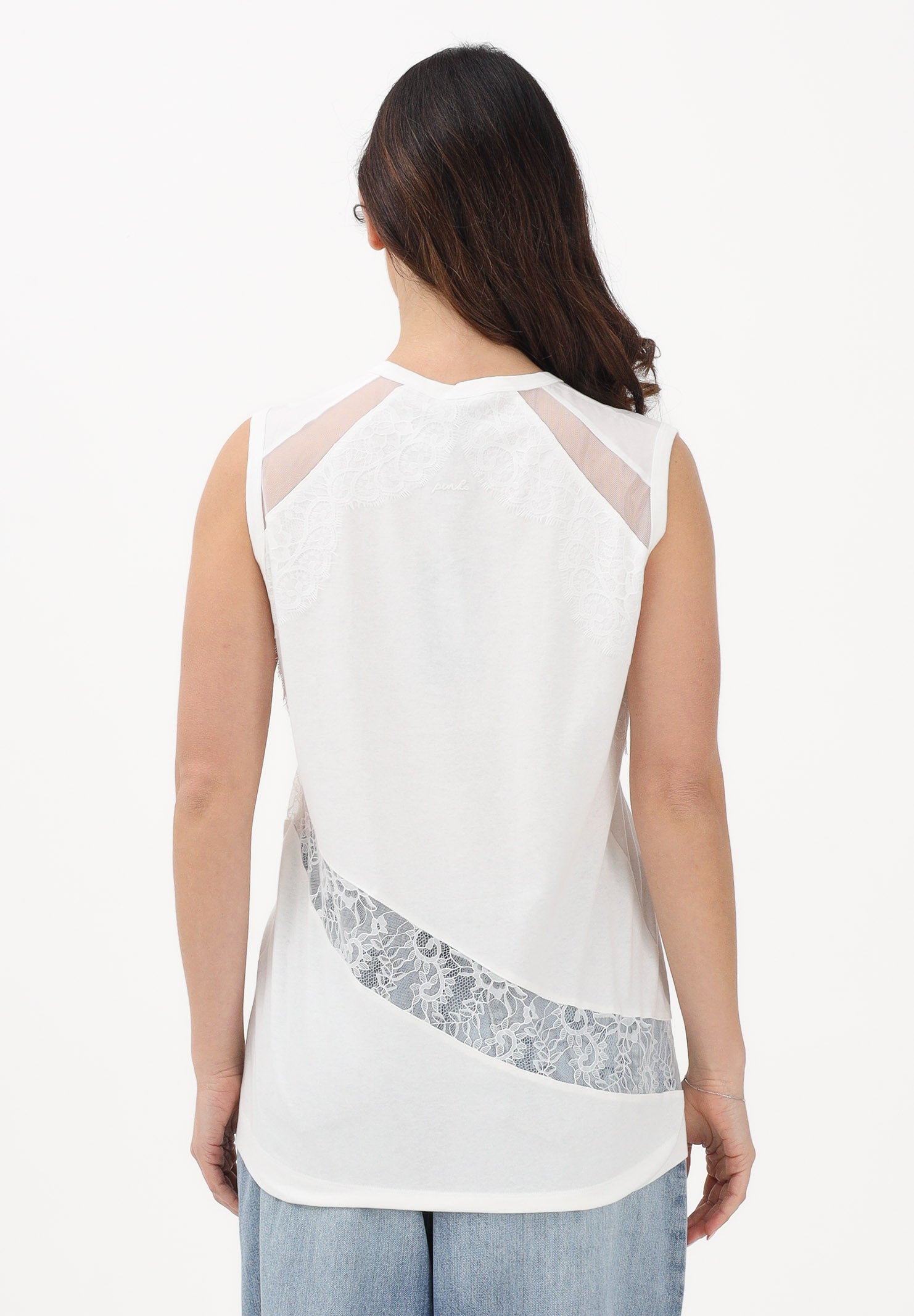 PINKO Top MOLLY bianco da donna 106291A335 Z05 PINKO 