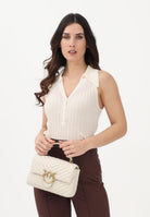 PINKO Canotta a polo FOSCHIA beige da donna 106318A34B C14 PINKO 