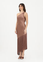 PINKO Abito midi Kiwi marrone da donna 106352A33D L50 PINKO 