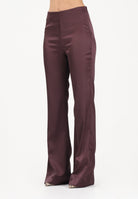 PINKO Pantalone elegante PINOLO bordeaux da donna 106434A361 R57 PINKO 