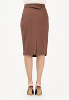 PINKO Gonna midi EDWENA marrone da donna 106449A2W6 L78 PINKO 