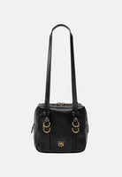 PINKO Borsa a spalla Cubic Bag nera da donna 106465A315 Z99Q PINKO 