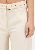 PINKO Pantalone elegante panna da donna 106492A2W6 C00 PINKO 