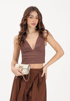 PINKO Top marrone da donna 106567A34I L78 PINKO 