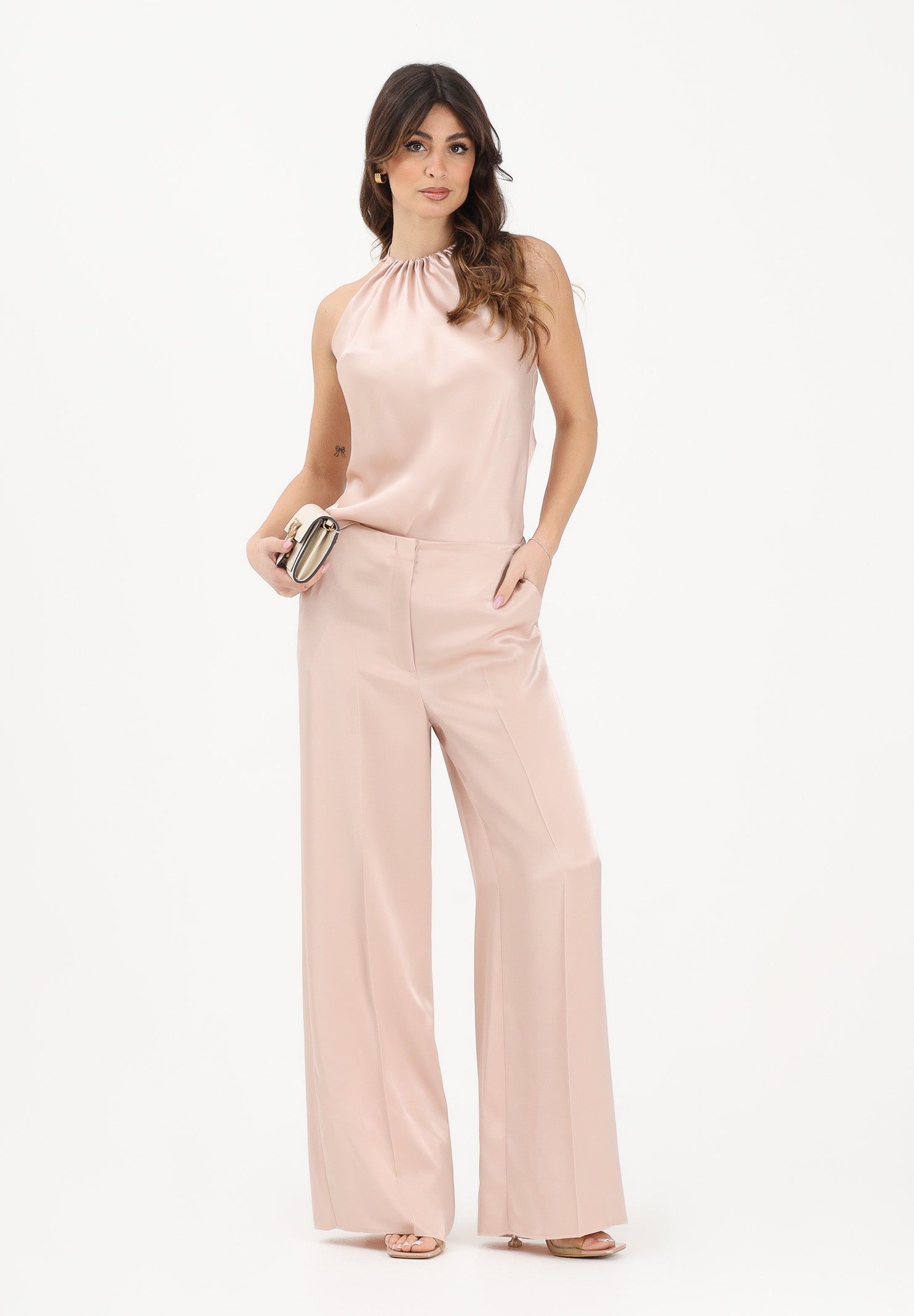PINKO Pantalone elegante LIMONCELLO rosa da donna 106601A1Y5 Q35 PINKO 