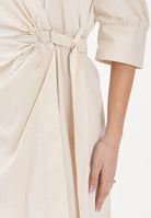 PINKO Abito midi ALINE beige da donna 106602A35Q C03 PINKO 