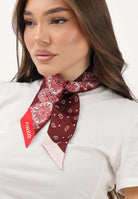 PINKO Foulard POGO bordeaux da donna 106653A38G YC3 PINKO 