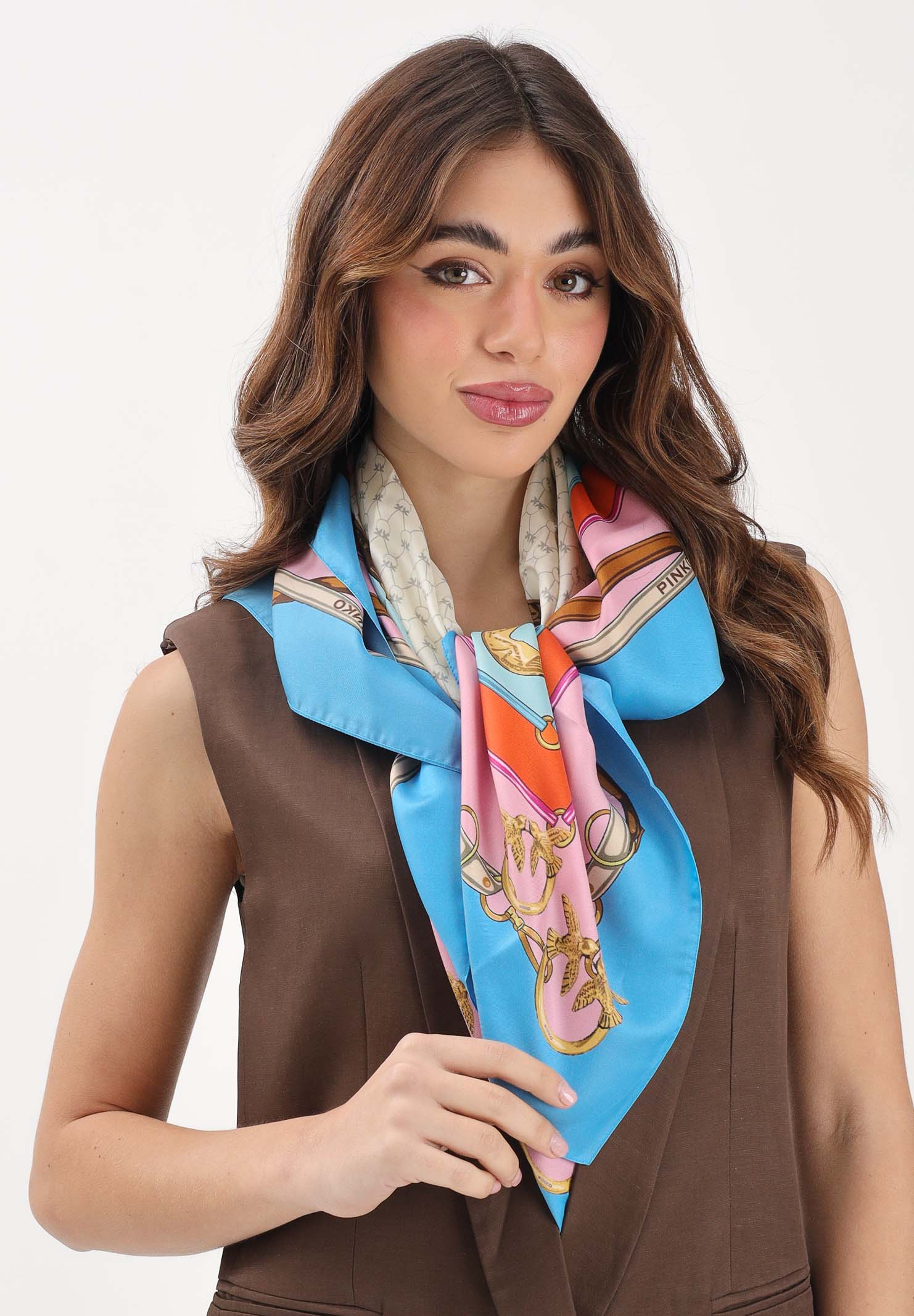 PINKO Foulard LIMBO multicolore da donna 106656A39N EN0 PINKO 