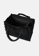 PINKO Shopper Beach nera da donna 106673A3A4 Z99 PINKO 