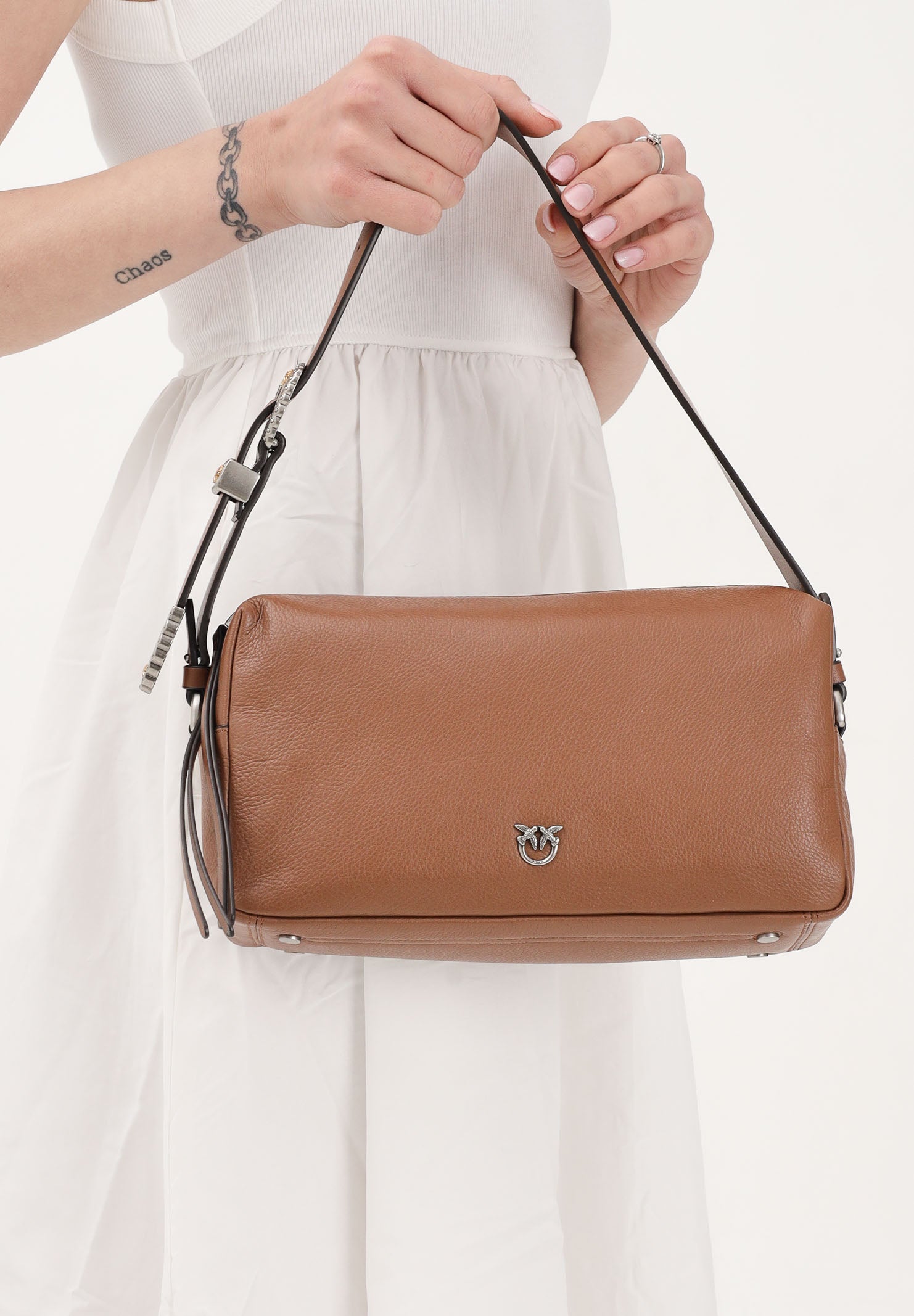 PINKO Borsa a spalla Trittico cuoio da donna 106761A2JG L17O PINKO 