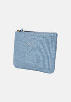 PINKO Pochette in rafia azzurra da donna 106763A39Y E5YQ PINKO 