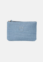 PINKO Pochette in rafia azzurra da donna 106763A39Y E5YQ PINKO 