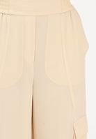 PINKO Pantalone elegante vaniglia da donna 106792A3AT C19 PINKO 