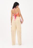 PINKO Pantalone elegante vaniglia da donna 106792A3AT C19 PINKO 