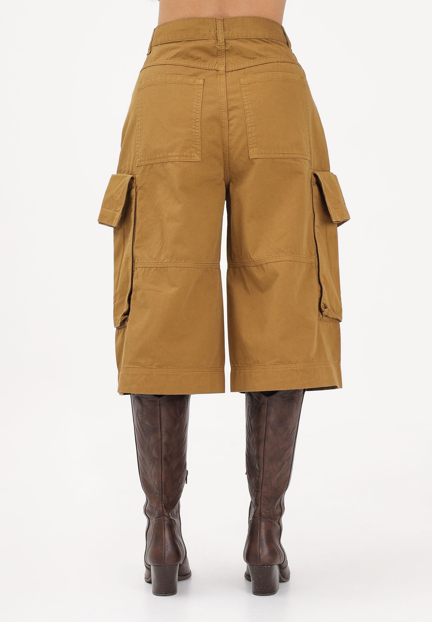 PINKO Bermuda cargo kiwi da donna 106820A3AW L25 PINKO 