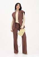 PINKO Pantalone elegante marrone da donna 107595A2W6 L78 PINKO 