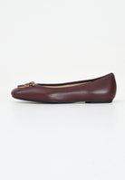 PINKO Ballerine bordeaux da donna con logo Love Birds SD0379P003P61 . PINKO 