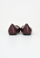 PINKO Ballerine bordeaux da donna con logo Love Birds SD0379P003P61 . PINKO 
