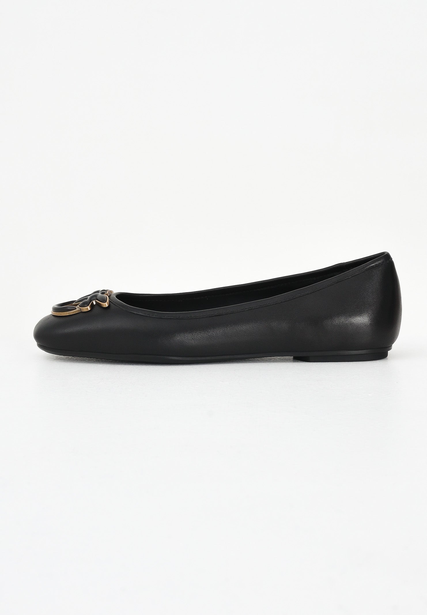 PINKO Ballerine nere da donna con logo Love Birds SD0379P003Z99 . PINKO 