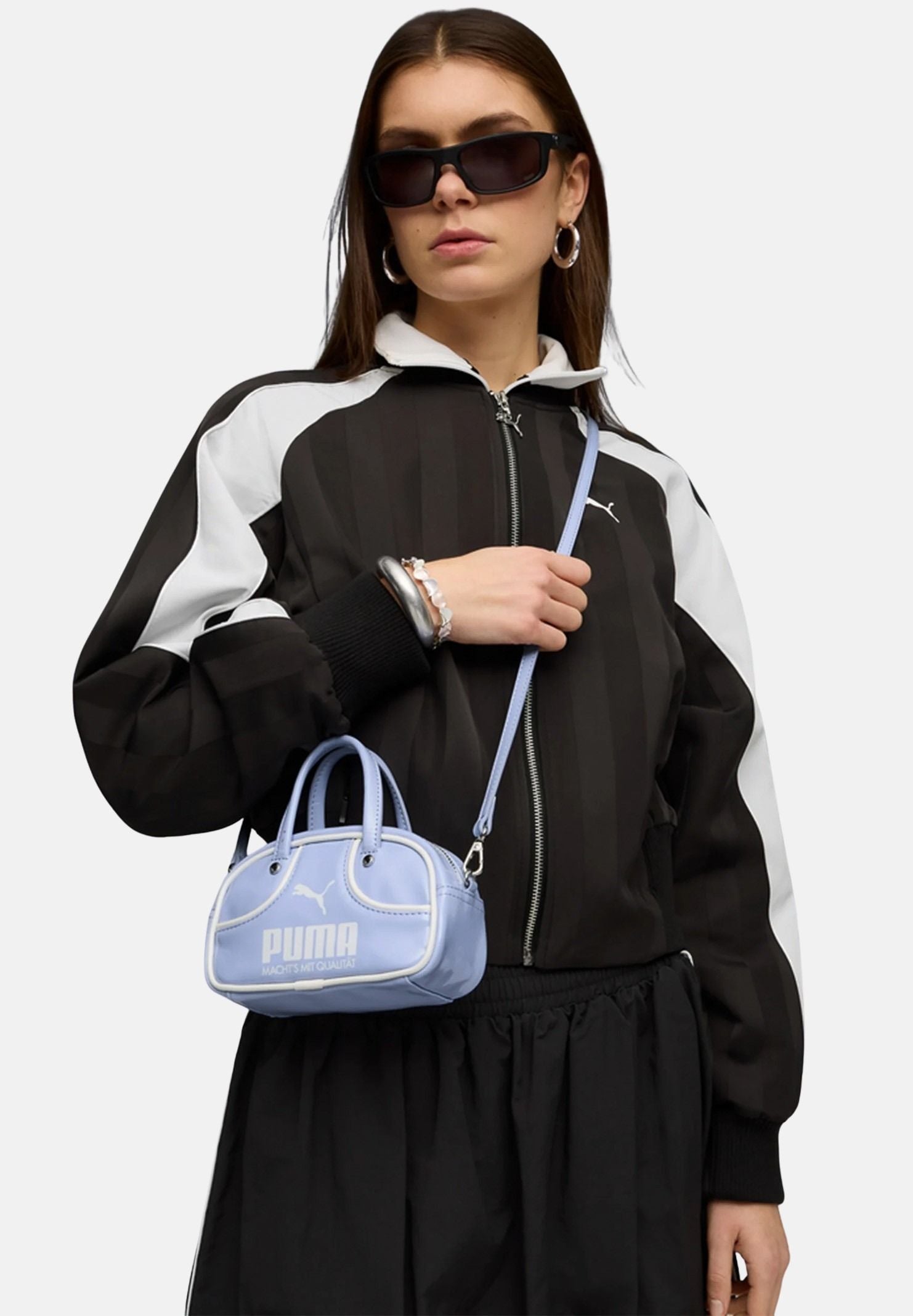 PUMA Borsa a mano 1976 Micro 1 L azzurro polvere da donna 091824 09 PUMA 