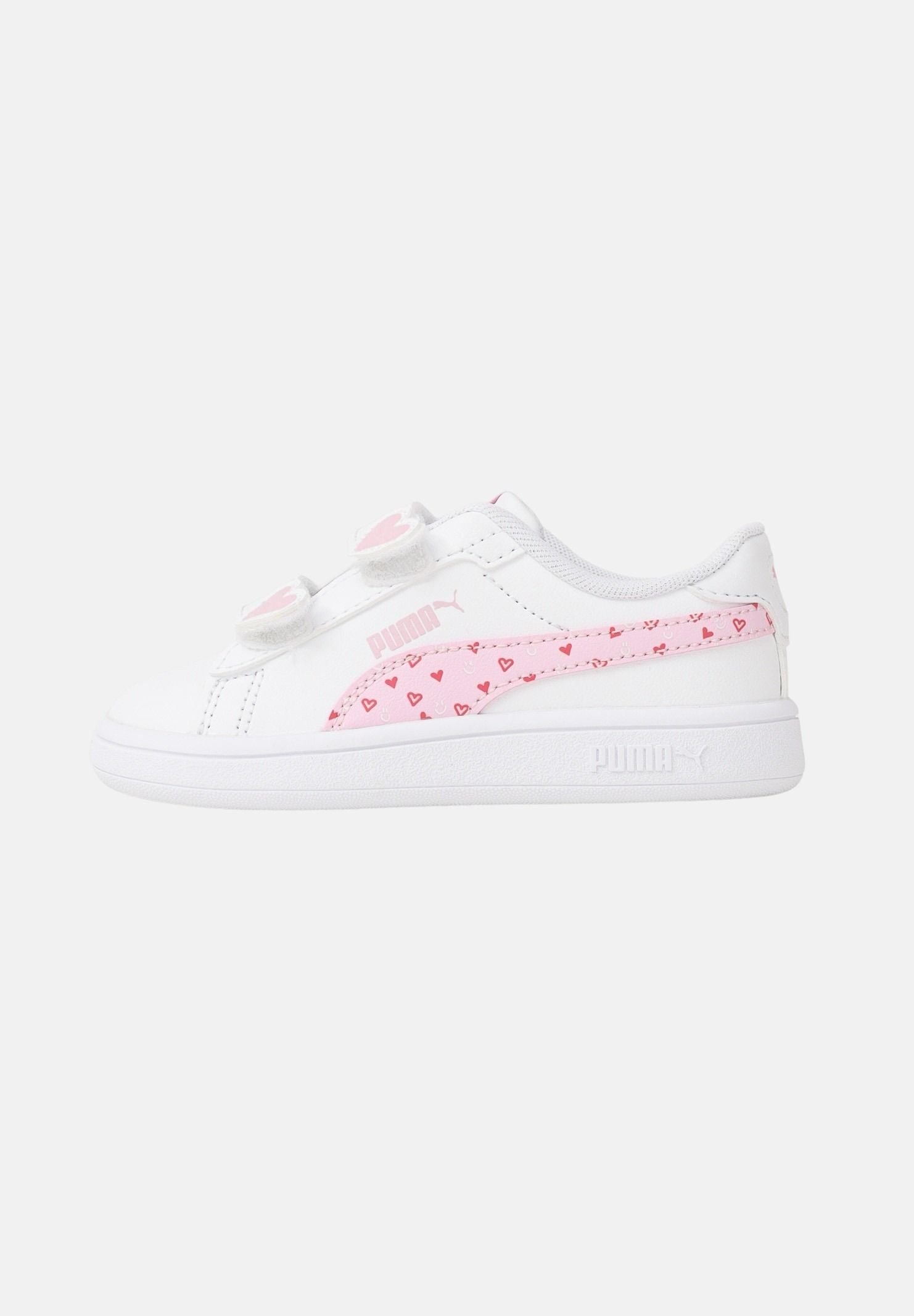 PUMA Sneakers Smash 3.0 Hearty bianche da neonato 405639 01 PUMA 