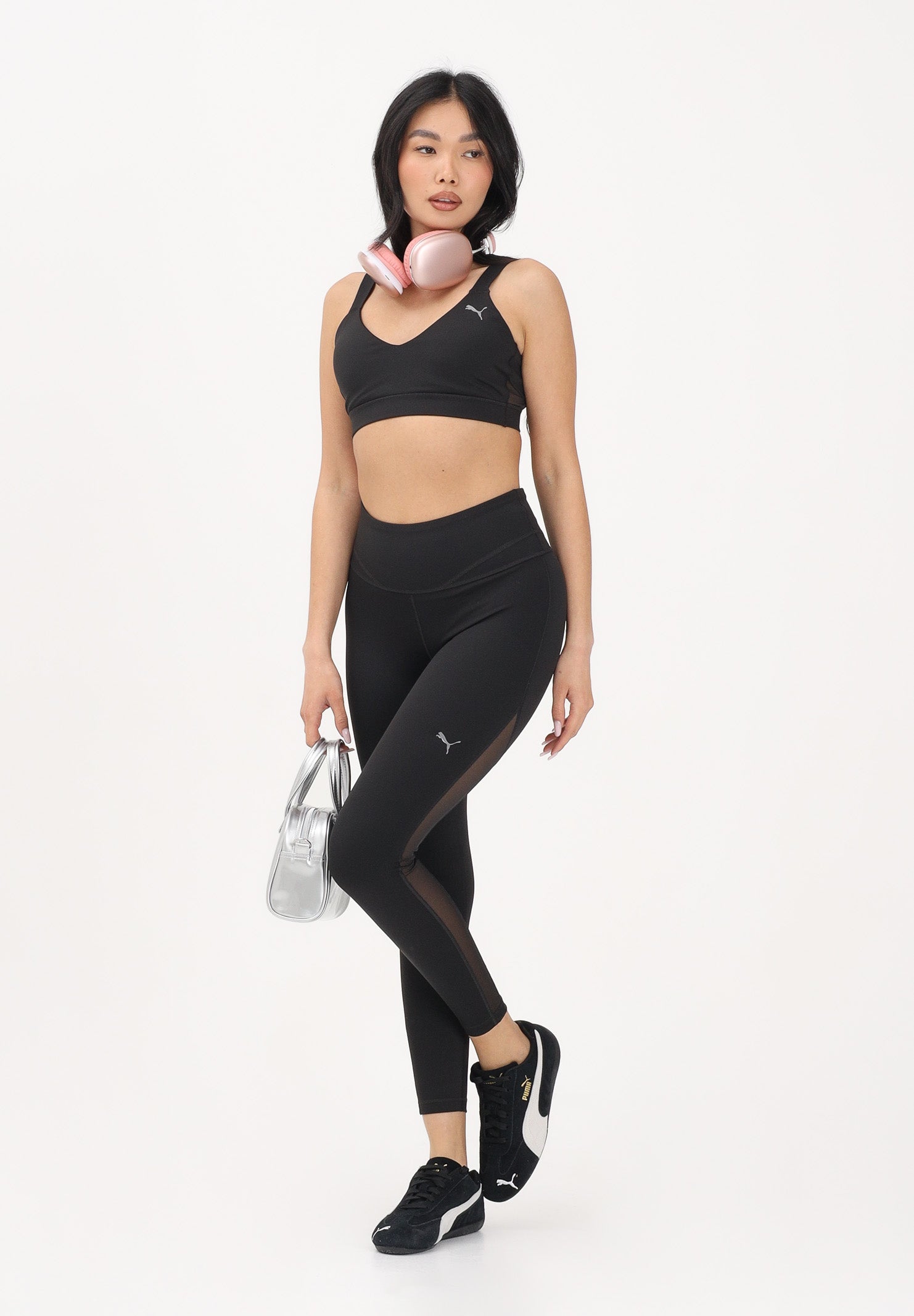 PUMA Leggings sportivo PUMA SHAPE nero da donna 527466 01 PUMA 