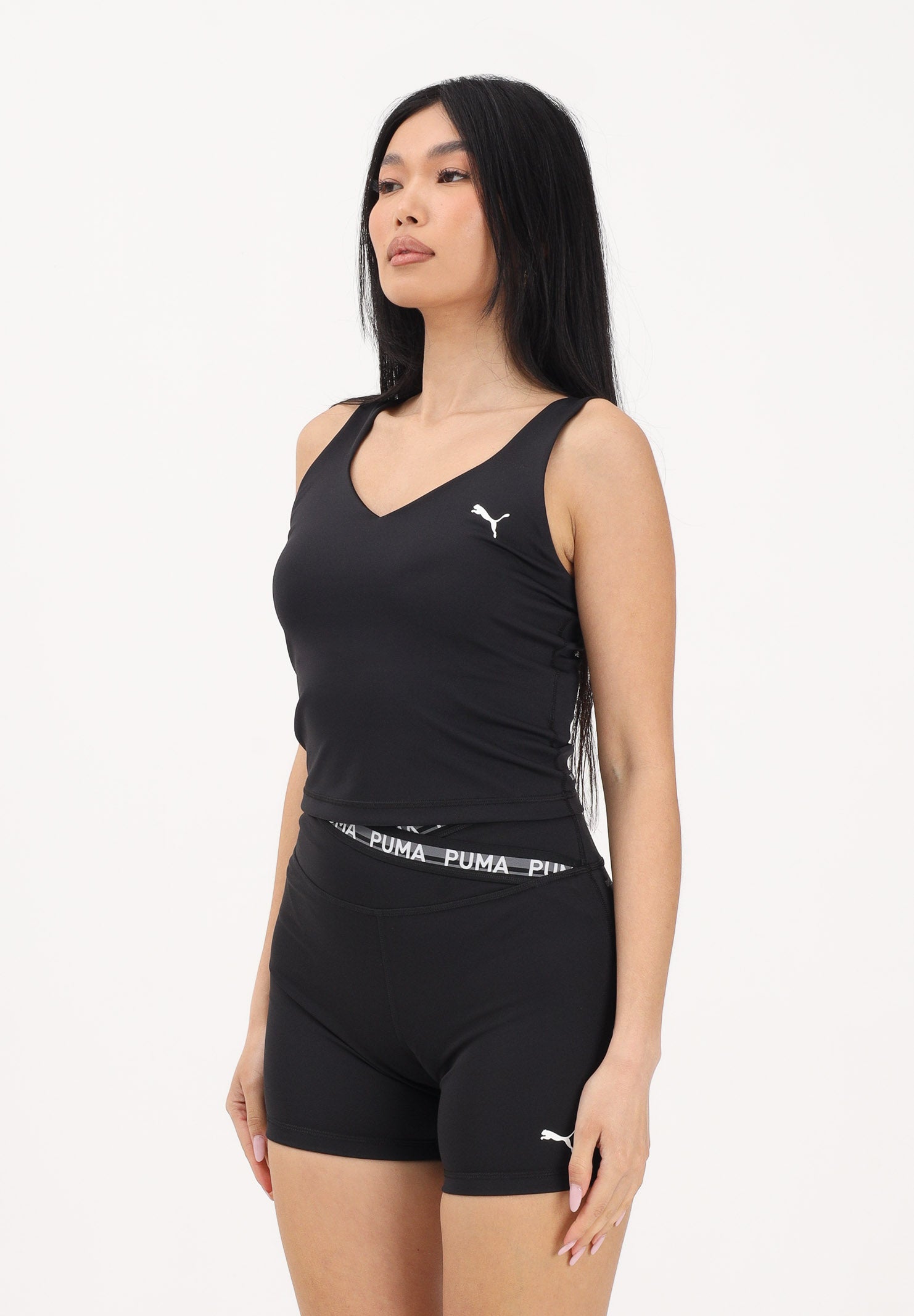 PUMA Top sportivo PUMA STRONG nero da donna 528495 01 PUMA 
