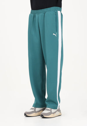 PUMA Pantalone sportivo T7 verde da uomo 629589 41 PUMA 