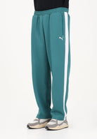 PUMA Pantalone sportivo T7 verde da uomo 629589 41 PUMA 
