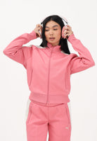 PUMA Felpa con zip T7 ALWAYS ON rosa da donna 629796 25 PUMA 
