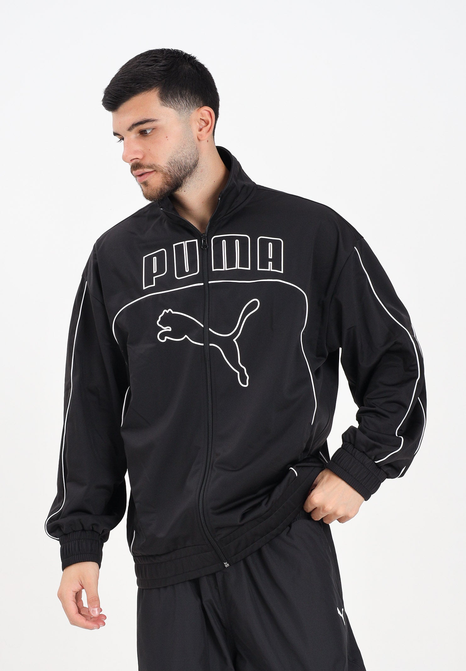 PUMA Giacca a vento FUTURE.PUMA.ARCHIVE nera da uomo 632082 01 PUMA 