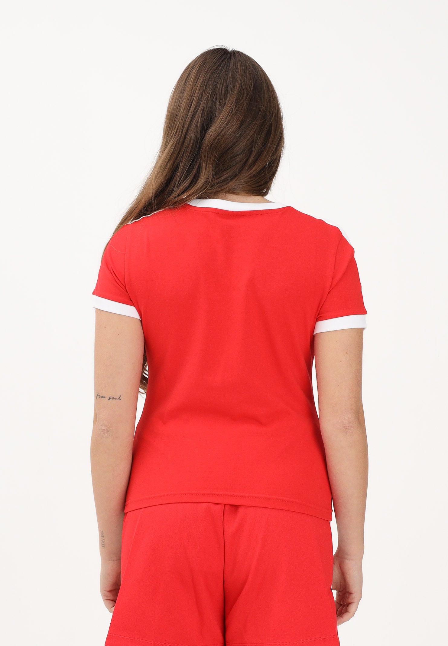 PUMA T-shirt a manica corta T7 rossa da donna 632129 11 PUMA 