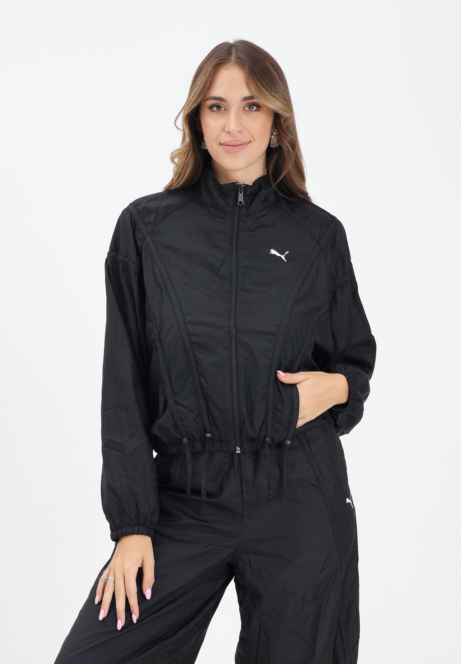 PUMA Giacca a vento DARE TO nera da donna 632148 01 PUMA 