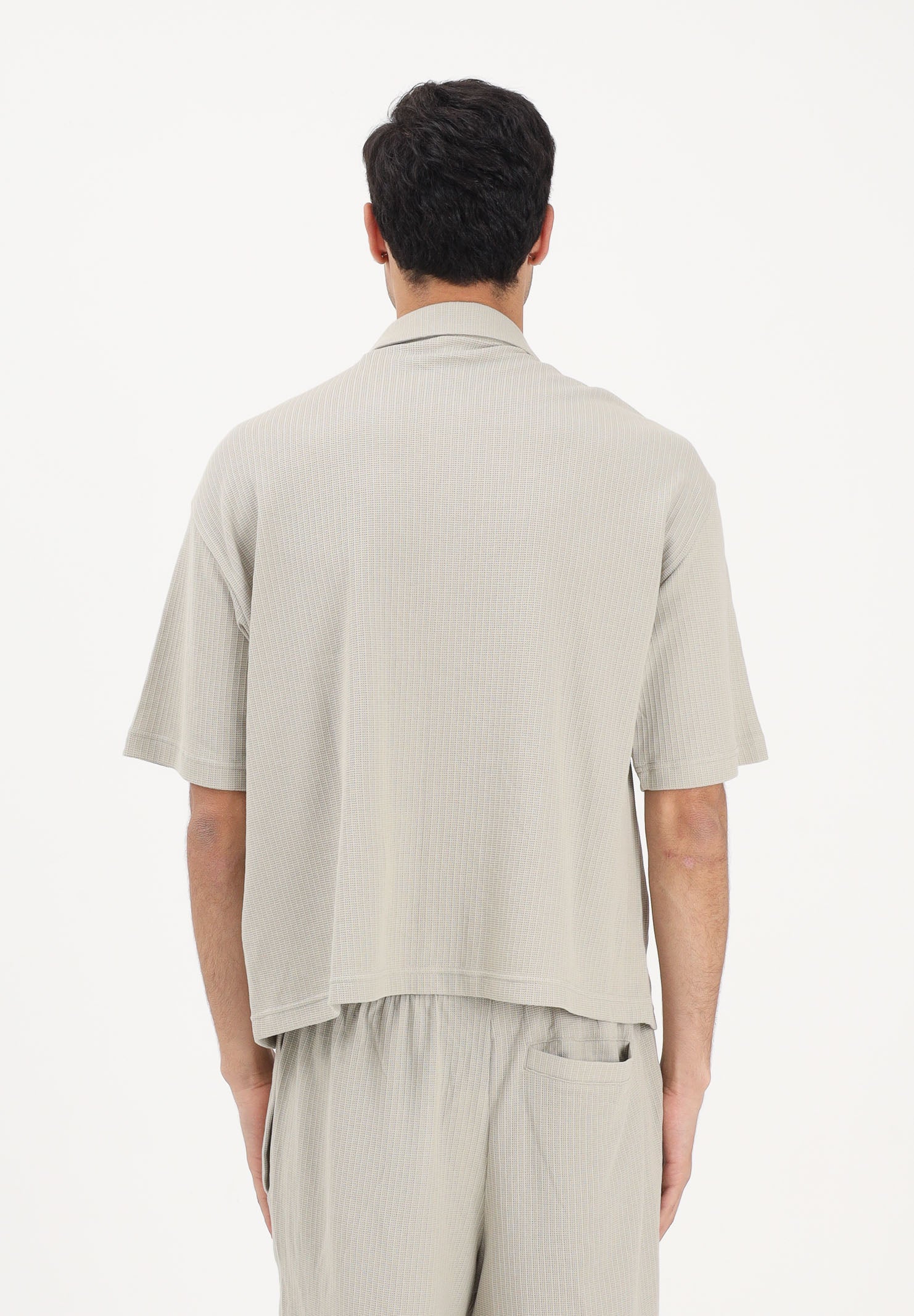 PUMA Camicia a manica corta Wardrobe Essentials beige da uomo 634363 61 PUMA 