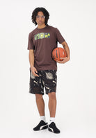 PUMA T-shirt a manica corta Sunset Drive marrone da uomo 634394 31 PUMA 