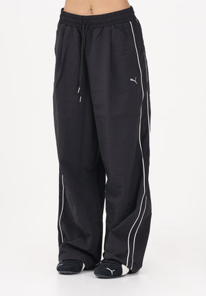 PUMA Pantalone sportivo T7 nero da donna 634559 01 PUMA 