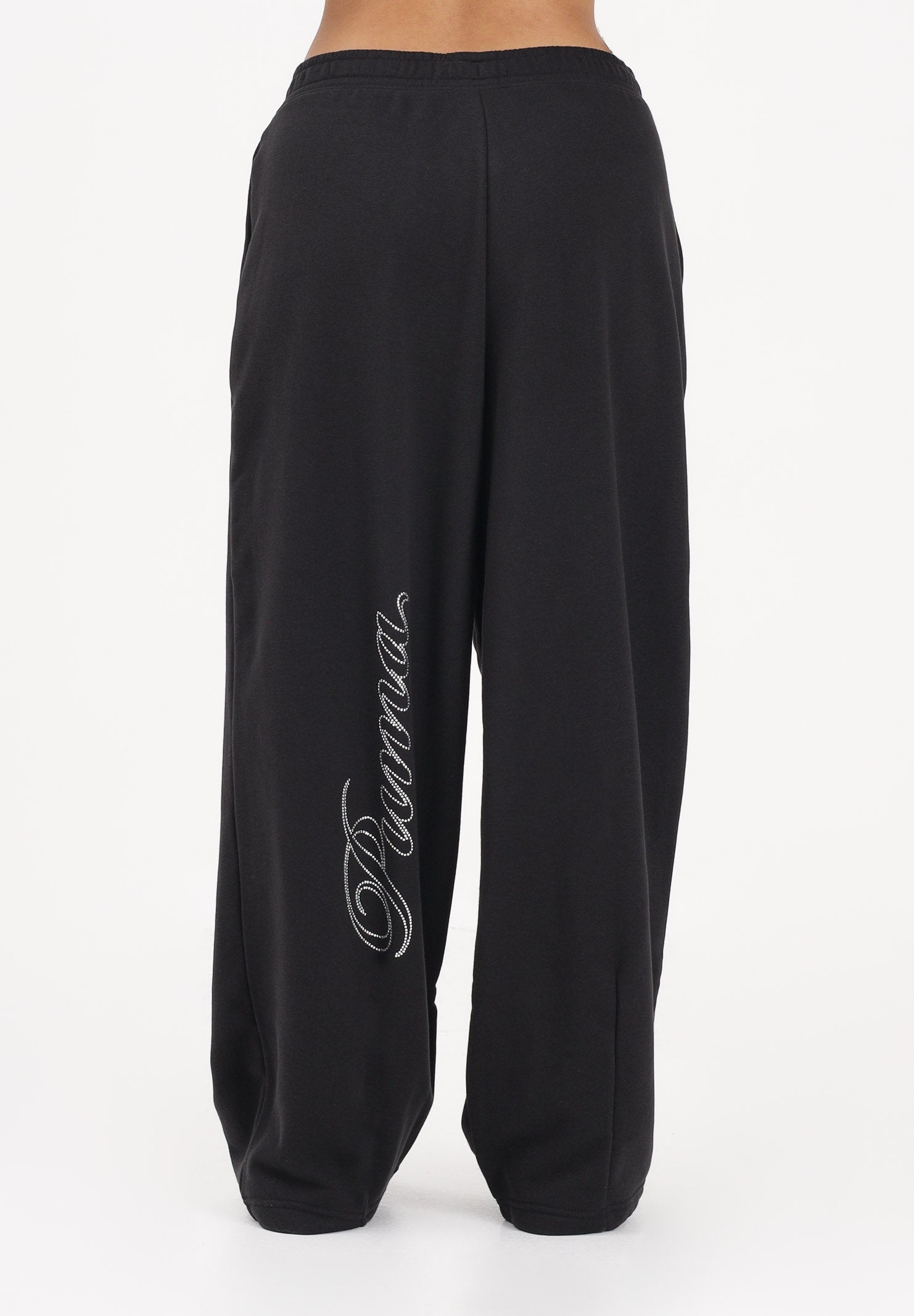 PUMA Pantalone sportivo Essentials Graphics nero da donna 634567 01 PUMA 
