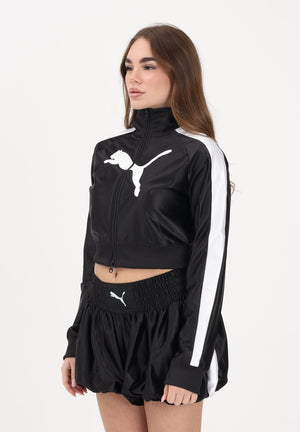 PUMA Felpa con zip FUTURE.PUMA.ARCHIVE T7 nera da donna 634592 01 PUMA 