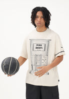 PUMA T-shirt a manica corta Swish and Ink panna da uomo 634659 01 PUMA 