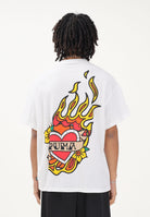 PUMA T-shirt a manica corta Swish N' Ink bianca da uomo 634662 01 PUMA 