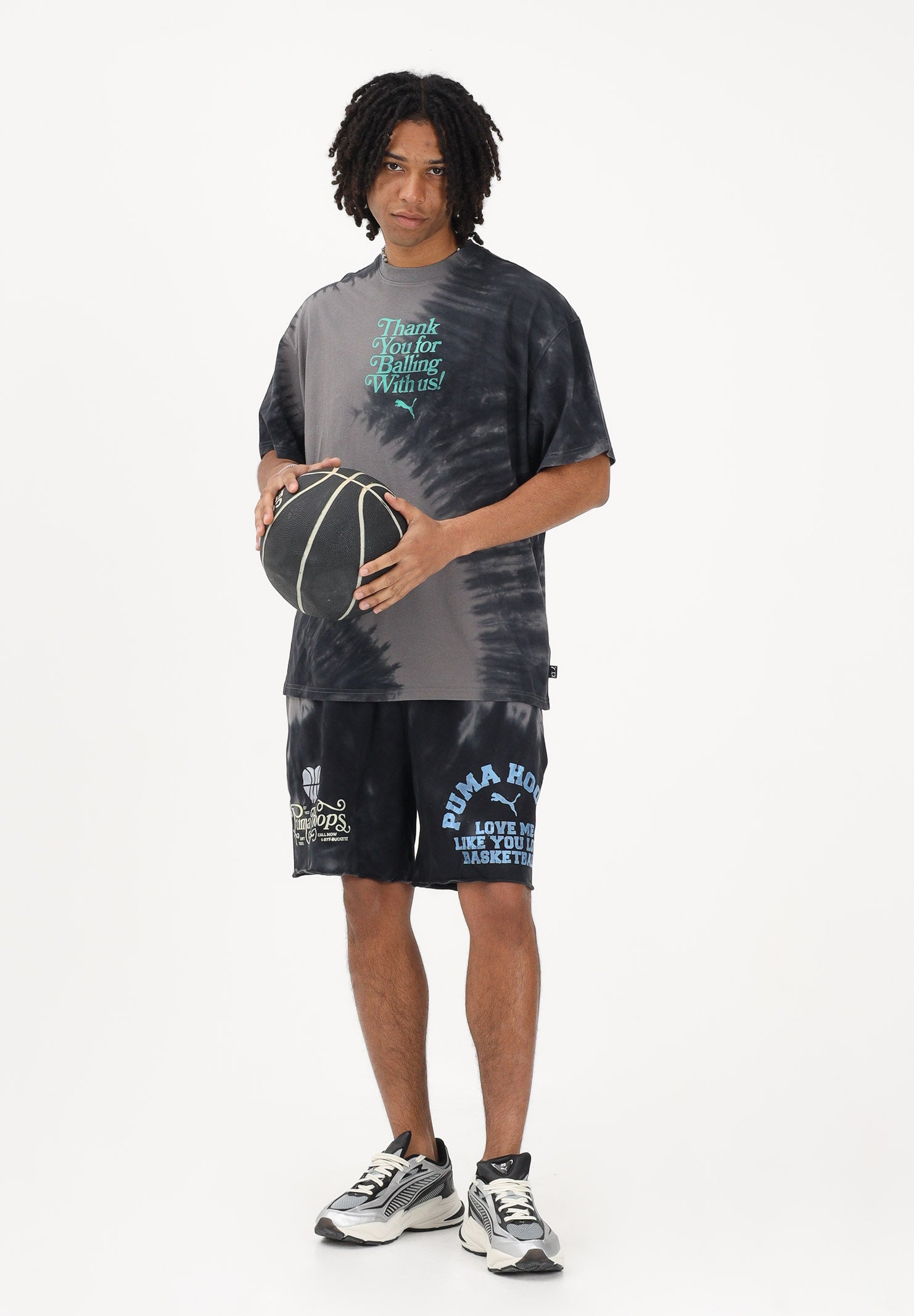 PUMA Shorts sportivo What The Fun grigio da uomo 634997 01 PUMA 