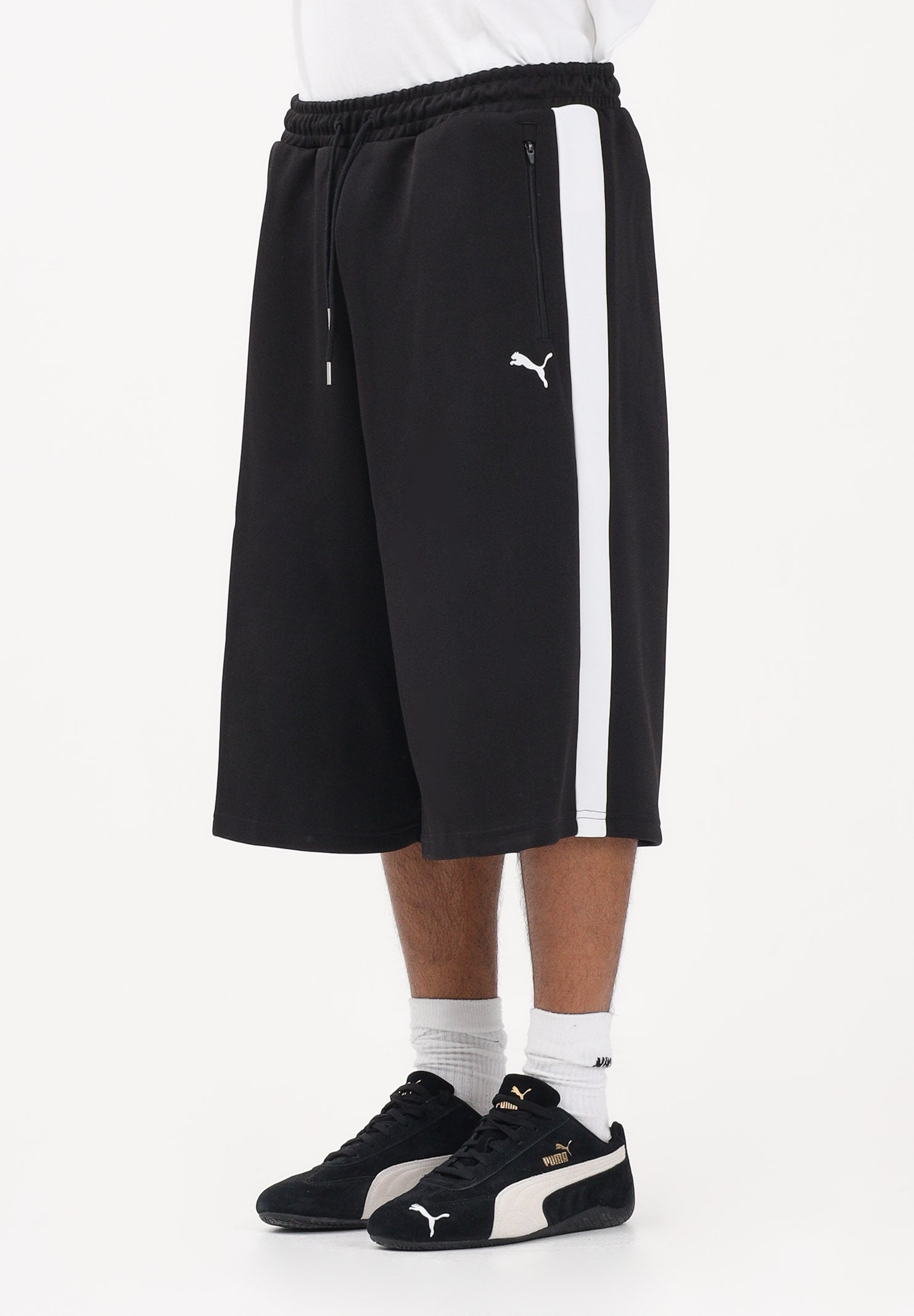 PUMA Shorts sportivo T7 nero da uomo 635359 01 PUMA 